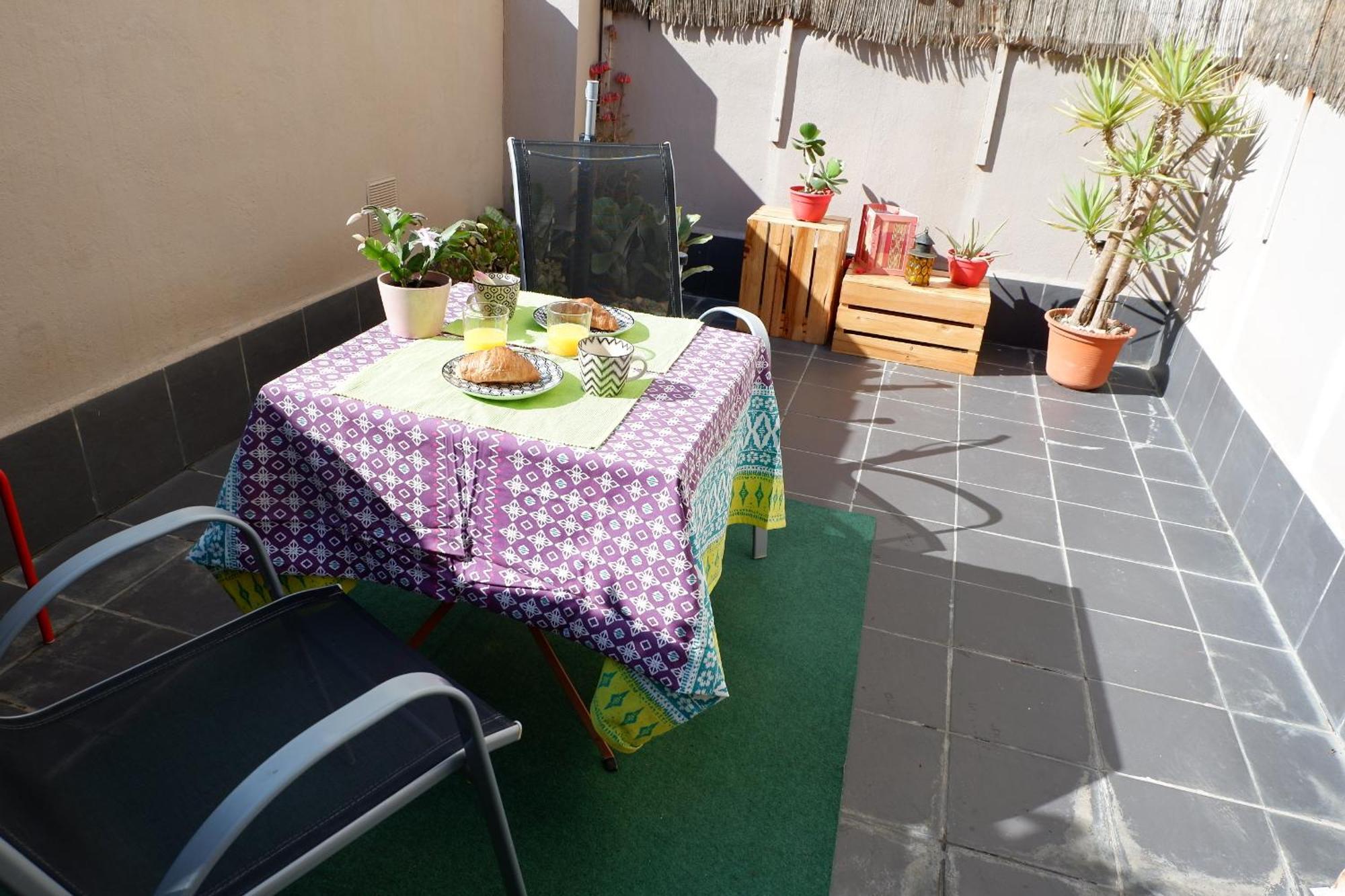 Atico En El Centro Historico Con Terraza Lejlighed Málaga Eksteriør billede